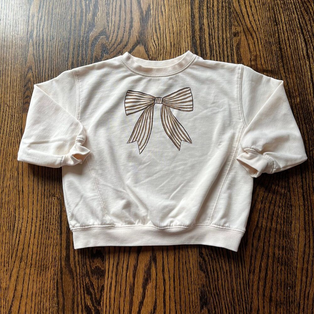 Rylee & Cru Bow Sweatshirt (18-24M)